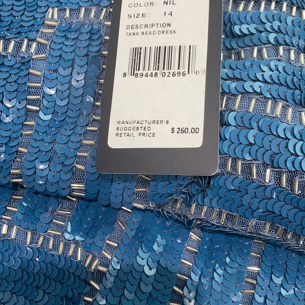 Adrianna Papell beaded tank dress - Picture 5 of 7